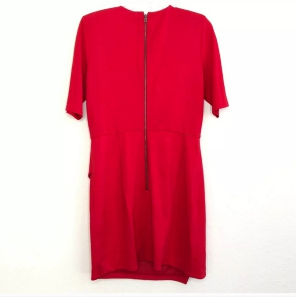 Alice + Olivia Nova Asymmetrical Mini Dress Size 6 - Picture 15 of 16